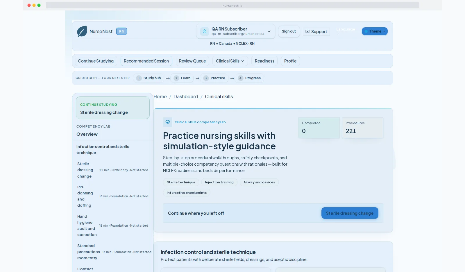 Lab interpretation workstation with abnormal values and clinical assessment workflow.